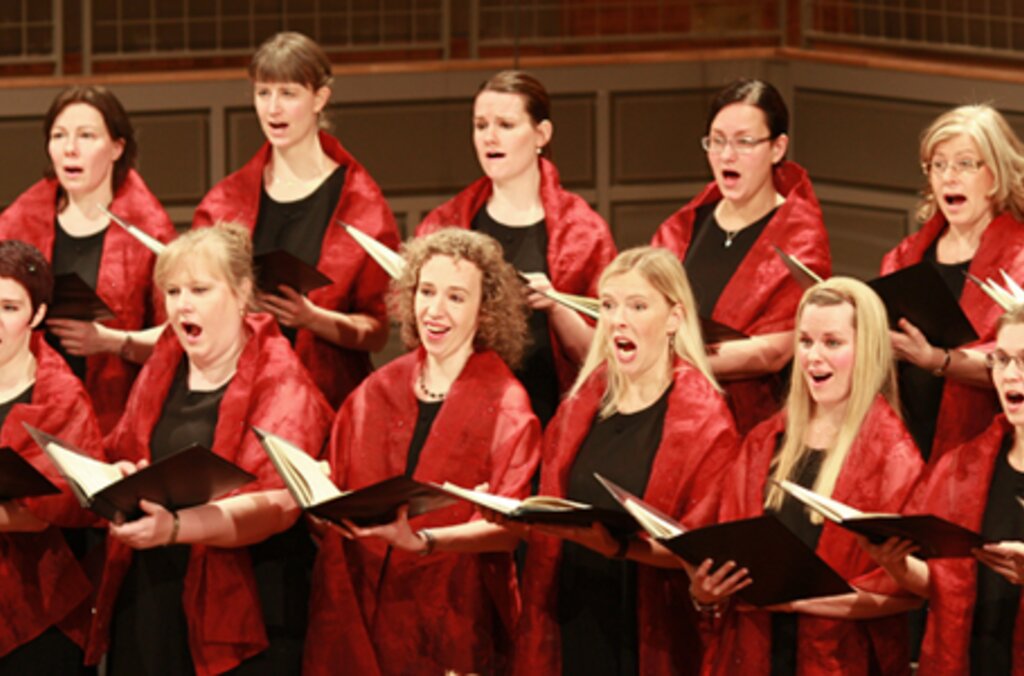 The Monteverdi Choir performing at the Nobel Prize Concert