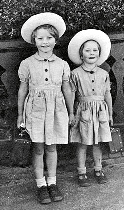 Elizabeth Blackburn and her sister Katherine