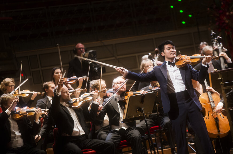 Violinist Ray Chen and the Stockholm Royal Philharmonic Orchestra 