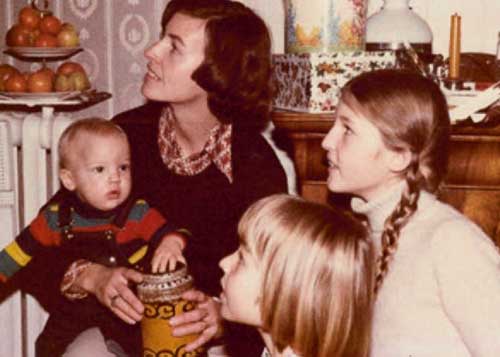 My family in 1977