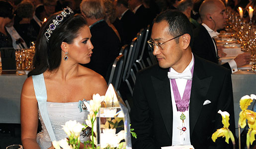 Swedish Princess Madeleine and Shinya Yamanaka at the Nobel Banquet